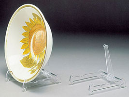 Adjustible Lucite Bowl Stands