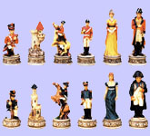 Napoleon vs Wellington Chess Set