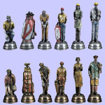 Golf Players Chess Set