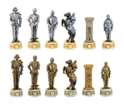 Medieval Chess Set - Warriors