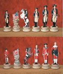Revolutionary War Chess  Set
