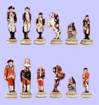 Revolutionary War Chess  Set