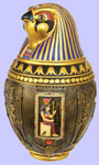 Ceramic Canopic Jar