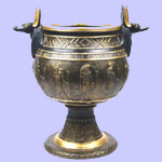 Egyptian Anubis Pot