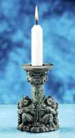 Medieval  Gargoyle Candle Holder