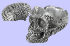 Celtic Lion Scull Container