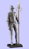 Medieval Warrior & Armor Statue