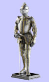 Medieval Warrior & Armor Statue