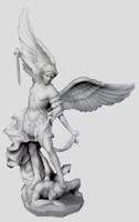 Saint Michael The Archangel Statue - Guido Reni