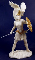 Athena & Owl  Statue  - Artemis