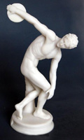 The Discus Thrower Statue - Discobolos by Myron 