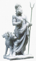 Pluto  Statue  - Hades - Lord of the Underworld