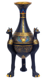 Bastet Vase - Ancient Egyptian Artifact Reproductions