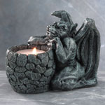 Medieval Gargoyle Candleholder