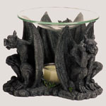 Medieval Gargoyle Candleholder