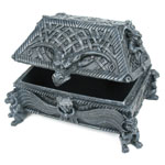Medieval Gargoyle Jewelry Treasure Box