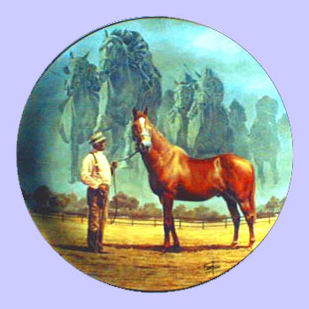man of war horse. Man O#39; War - Race Horse