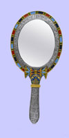 Bastet Hand Mirror
