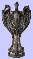 Celtic Dragon Vase
