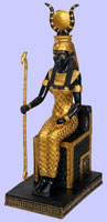 Sitting Isis Statue