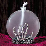 Bone Hand Oil Burner