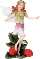 Strawberry Fairy Figurine