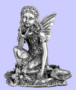 Pewter Butterfly Fairie Figurine