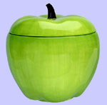 Green Apple Cookie Jar