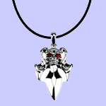 Skull Dagger Costume Jewelry
