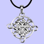 Round Celtic Pendant Costume Jewelry
