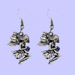 Seated Fairy Earring Costume Jewelry