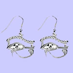 Eye Of Horus Earrings Costume Jewelry