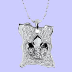 Royal Fleur Tag Costume Jewelry