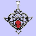 Celtic Heart Pendant Costume Jewelry