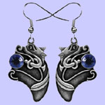 Celtic Animal Earrings Costume Jewery