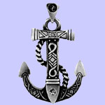 Celtic Anchor Pendant Costume Jewelry