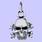 Devious Skull Pendant Costume Jewelry