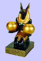 Anubis Candleholder