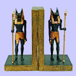 Egyptian Anubis Bookends
