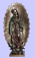 Lady Guadalupe Indoor Outdoor Statue