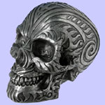 Maori Ram Skull