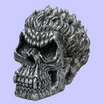 Fiery Skull Container
