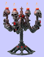 Skull Candleabra