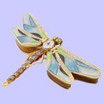 Dragonfly Jeweled Box
