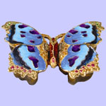 Butterfly Jeweled Box