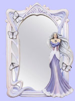 Jessica Galbreth Fairy Boxes & Mirrors White Magick Mirror