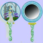 Molly Harrison Fairies - The Fairy Society  Eternity Hand Mirror