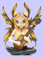 Jasmine Becket Griffith Strangeling Fairies Golden Guitar Fairy