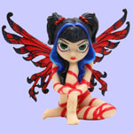 Jasmine Becket Griffith Strangeling Fairies Red Ribbon Fairy