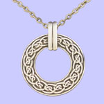 Celtic Ring Necklace
